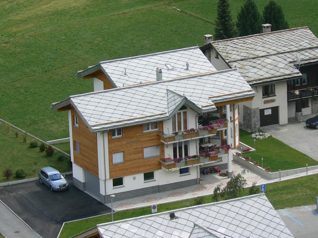 Ferienwohnung Haus Alpenstern Saas-Grund Exterior foto